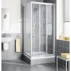 Kermi Nova 2000 Gleittür 3-teilig 100x175cm Kunstglas Kerolan Fontana/weiß (N2STD1001721K) Sanitär & Armaturen