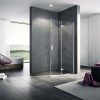 Sanitär & Armaturen Kermi Diga Walk-In Wall 80 x 201,7 cmESG klar mit KermiClean / silber hochglanz (DI2YR08020VPK)