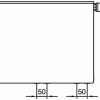 Heizungen Kermi therm-x2 Plan-Vplus-Ventil-Hygieneheizkörper Typ 30 BH: 405mm BL: 1105mm rechts