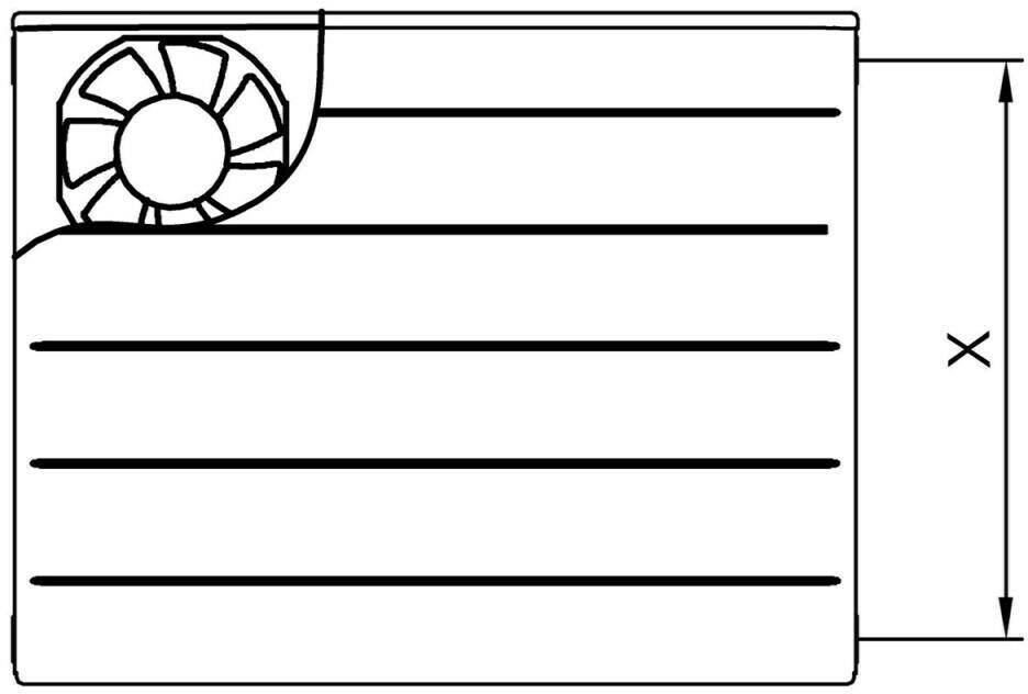 Kermi x-flair Line-K Wärmepumpen-Heizkörper Typ 22 BxHxT: 559x1605x102 mm 968 Watt (PLK2L0551601N1K) Heizungen